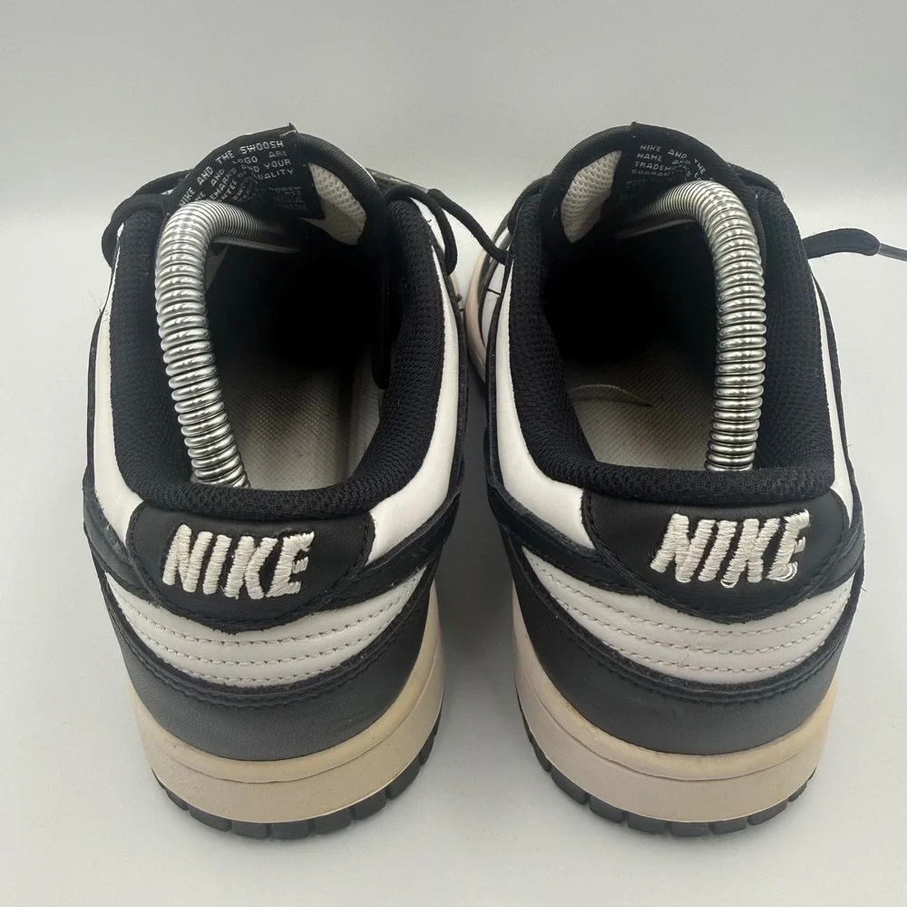 Nike Dunk Low Women Size 8 Sneakers Panda Black White DD1503-101